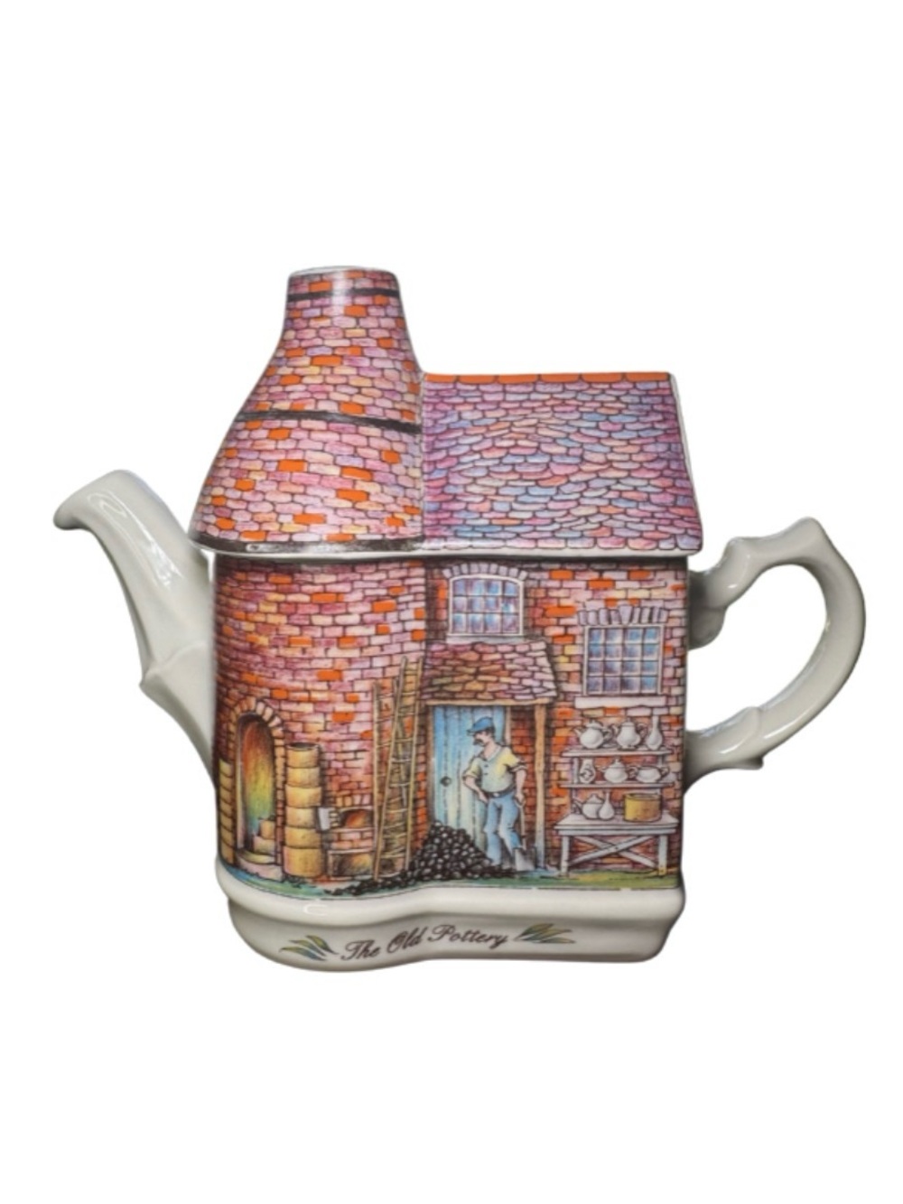 Vintage Sadler The Old Pottery Novelty Teapot  Collectible Ceramic Teapot Englan